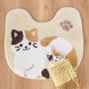 OKA Fundit Animal Mole Towel Cat Beige Calico Cat - - (Cute Cat, Towel)