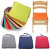 1Pc Square Chair Seat Pads with Cord for Home Car Sofa Office Decoration Square Solid Pads Color Ran