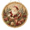 2D Flat DIY Pearl Painting Kit Pumpkin Christmas Hanging Decoration  Door Decoration