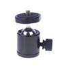 1Pc Metal Mini Ball Head With Universal 1/4" Screw Tripod Mount 360° Swivel For Phone LED Video Light Microphone Action Cameras
