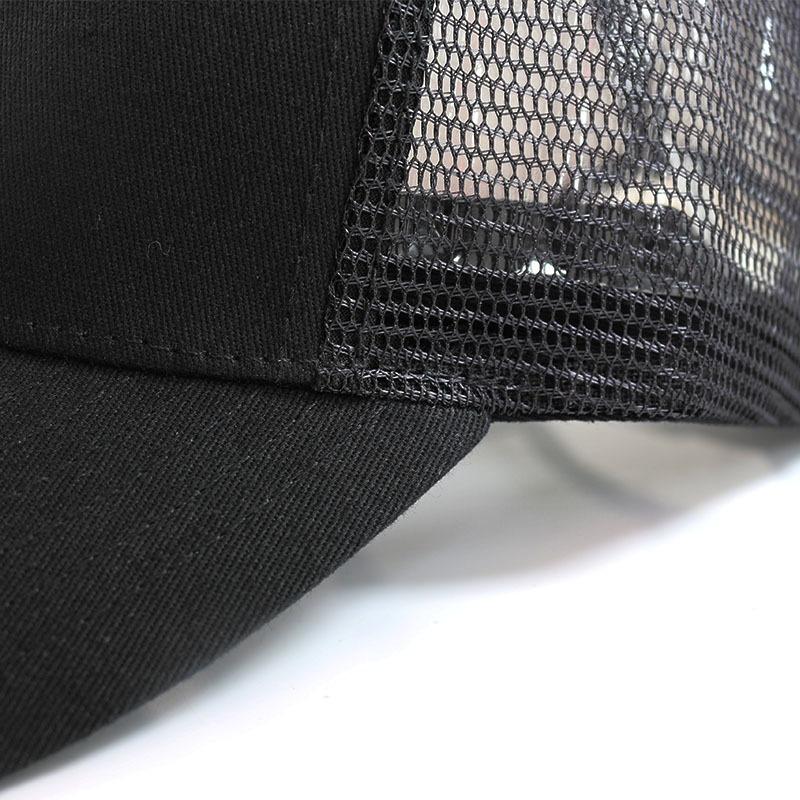 Large size mesh baseball cap big head circumference large cap summer men's breathable duck tongue sun hat
