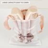 1Pc 18x28cm 4color Dance Shoe Storage Bag Satin Drawstring Pouch Ballet Pointe Shoe Dustproof Pouch  Ballet Organizer Package