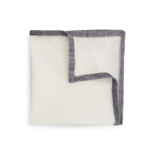 Boss Contrast Detail Pocket Square