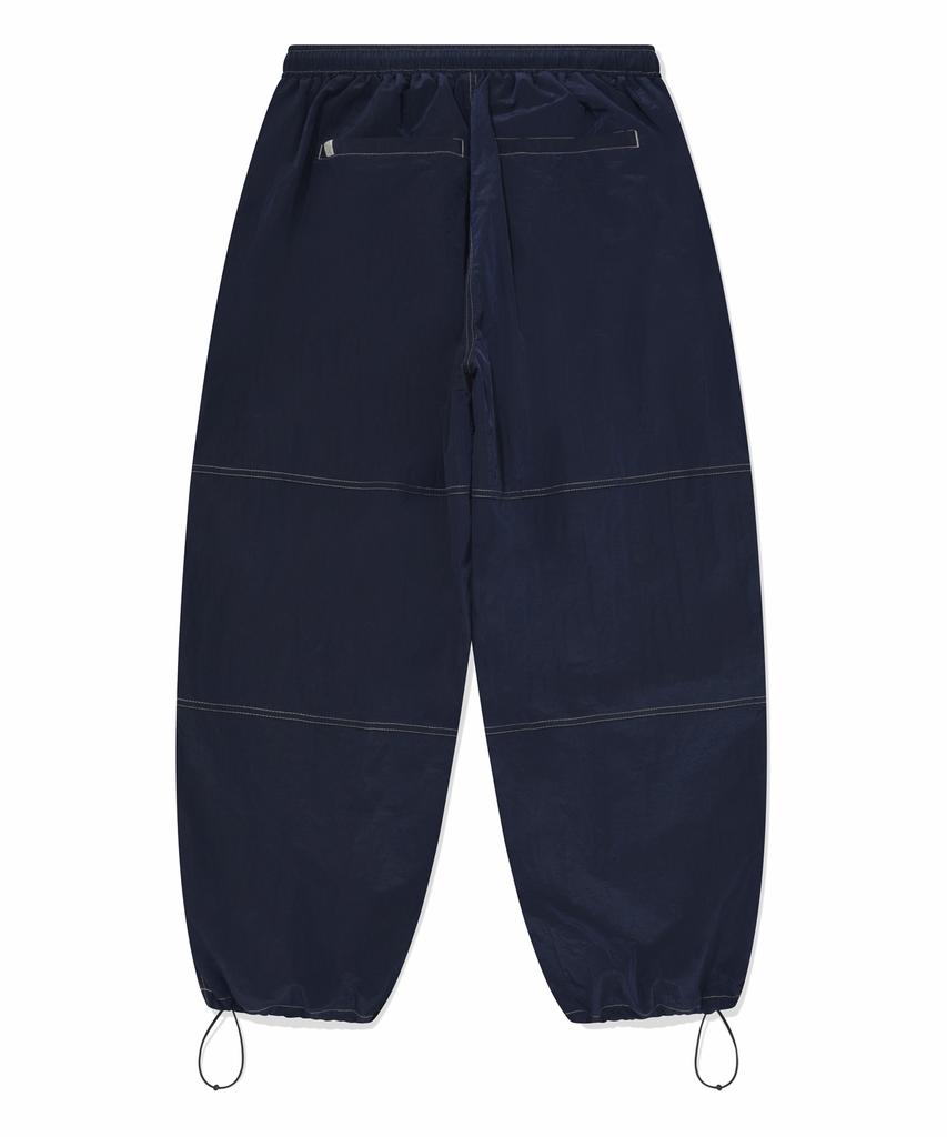 PHYSICAL DEPARTMENT Color Stitch Pocket Track Pants Navy