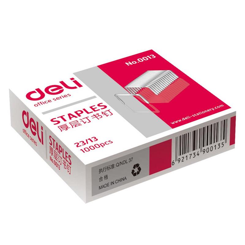 Deli Hochleistungs-Verstärkte Klammern 0013 für 80-100 Seiten