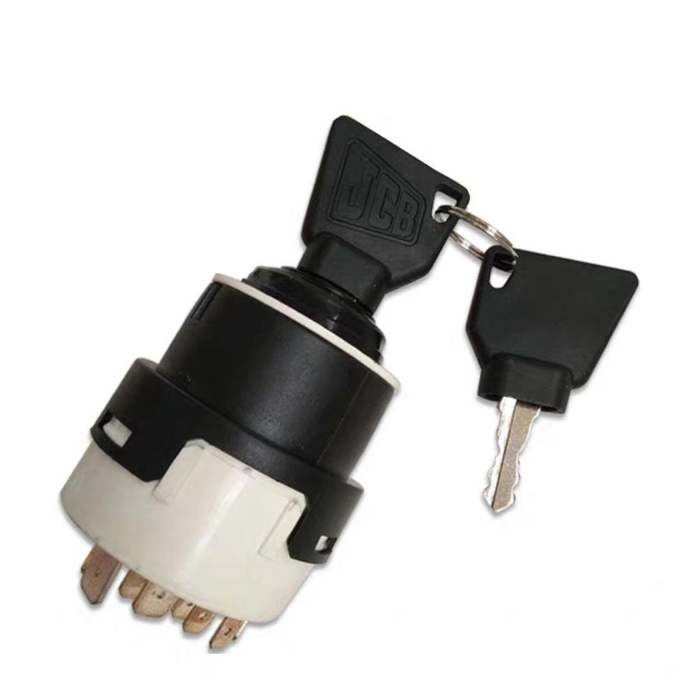 For Excavator Accessories JCB 3XC Key Start Ignition Switch Electric Door Lock Start Switch Ignition