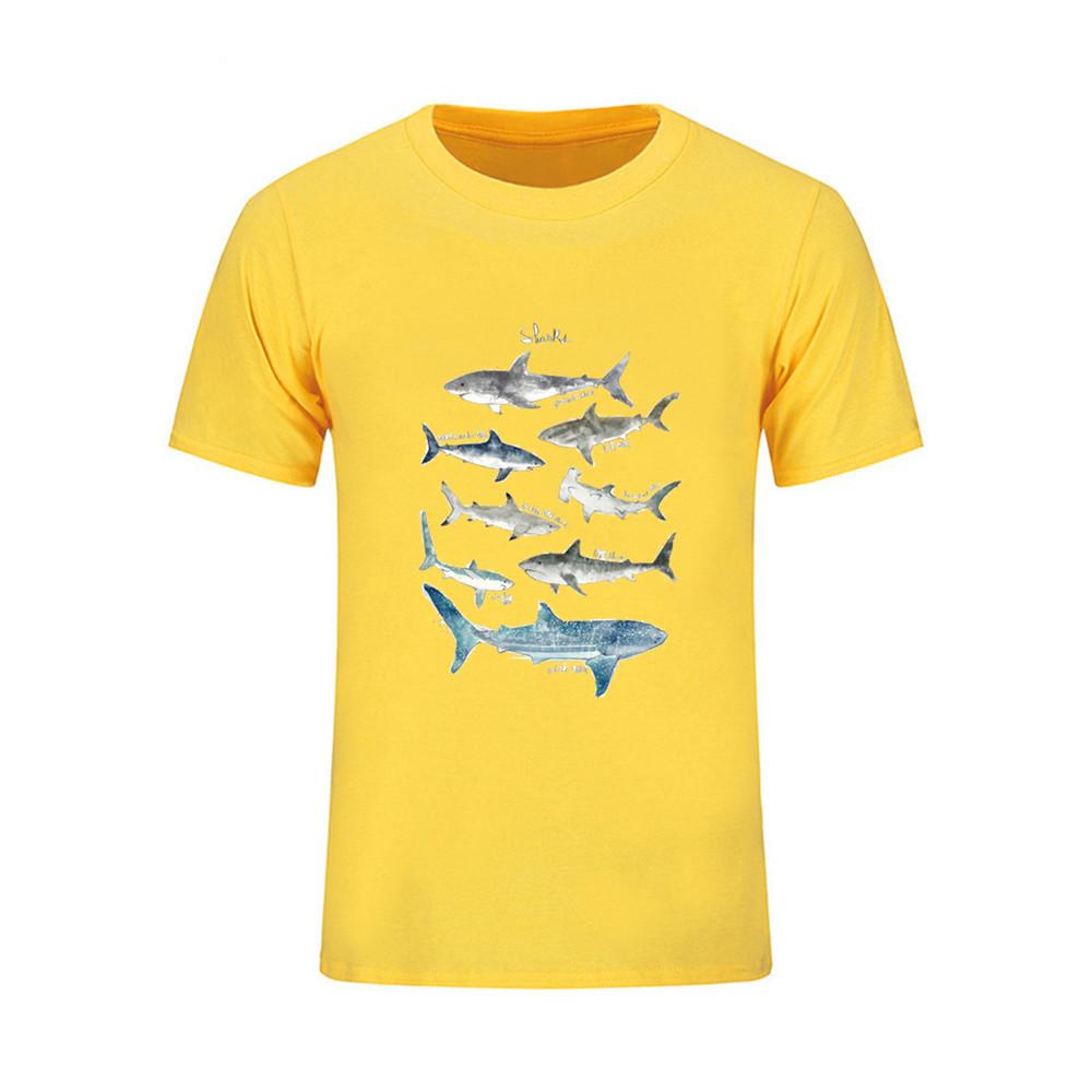 Футболка Sharks Diver Tee Divinger Dive Смішний подарунок на день народження для нього, чоловіків, дорослих