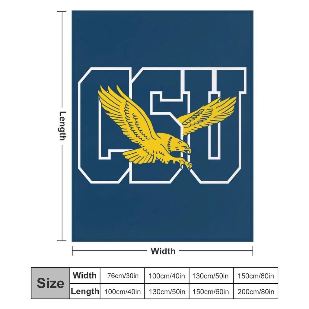Coppin State Eagles Throw Blanket Stylish Warm Blanket for Living Room Bedroom