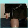 Stylish Metal Heart Waist Chain For Women Perfect For Skirts And Dresses In Silver And Gold