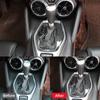 For Chevrolet Camaro 2017- Accessories Interior Real Carbon Fiber Car Gear Shift Panel Frame Cover Decorative Stickers