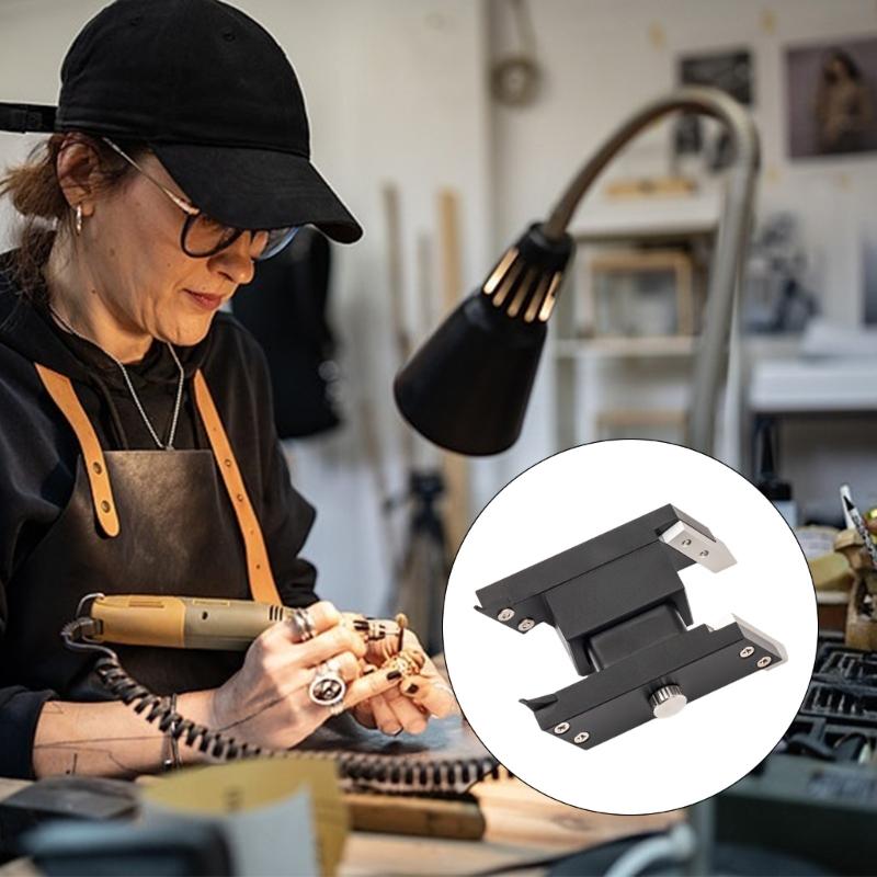 Aluminum Body Spring Bar Pliers For Precise Jewelry Crafting Electronics Assembly Steel Jaw Design