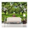 3D Scenery Wallpaper Forest Green Mural TV Background Living Room Background Decoration 3d Wallpaper