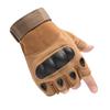Outdoor Activity Fingerless Gloves Hard Knuckle Paintball Airsoft Hunting Combat Riding Hiking Half Finger Gloves