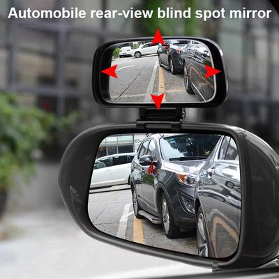 Angle Adjustable Car Mirrors Wide Convex Blind Spot Mirror Automobile Rearview Reverse Side Mirror Parking Safety Accessories for Auto