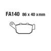 ATV & Motorrad Scheibenbremsbeläge für CBR 250/500, FA140, Z750/Z900