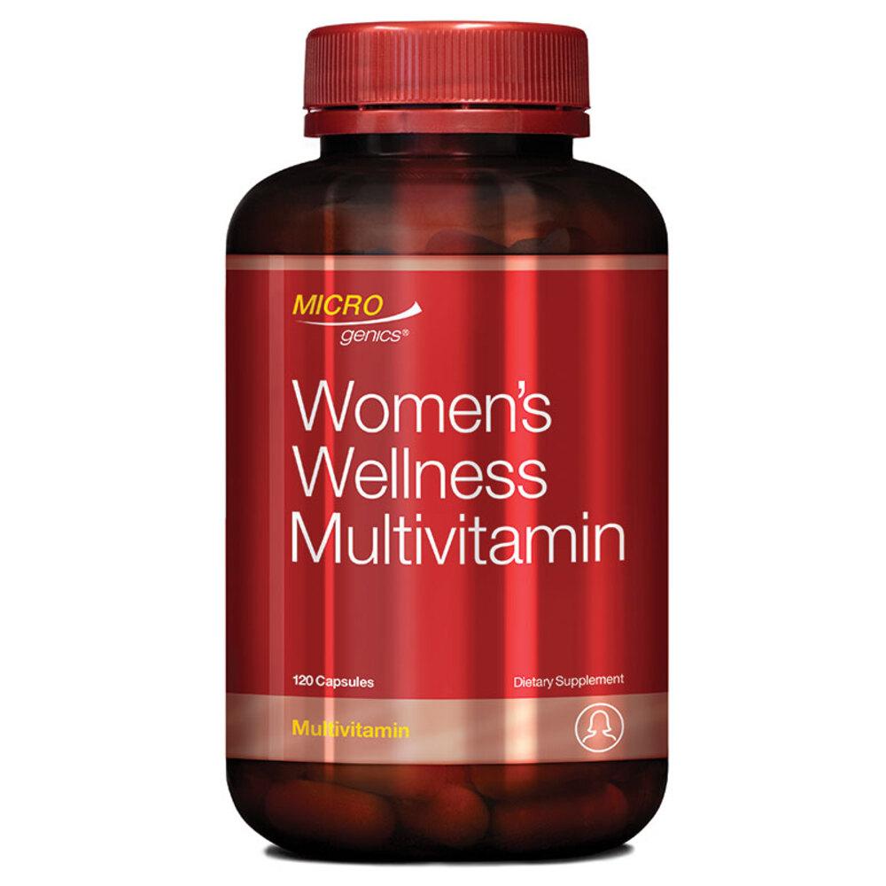 Microgenics Womens Wellness Multivitamin 120 Capsules