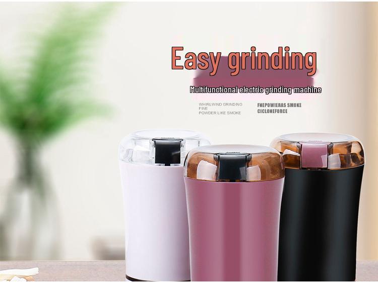 Portable Electric Household Coffee & Grain Grinder