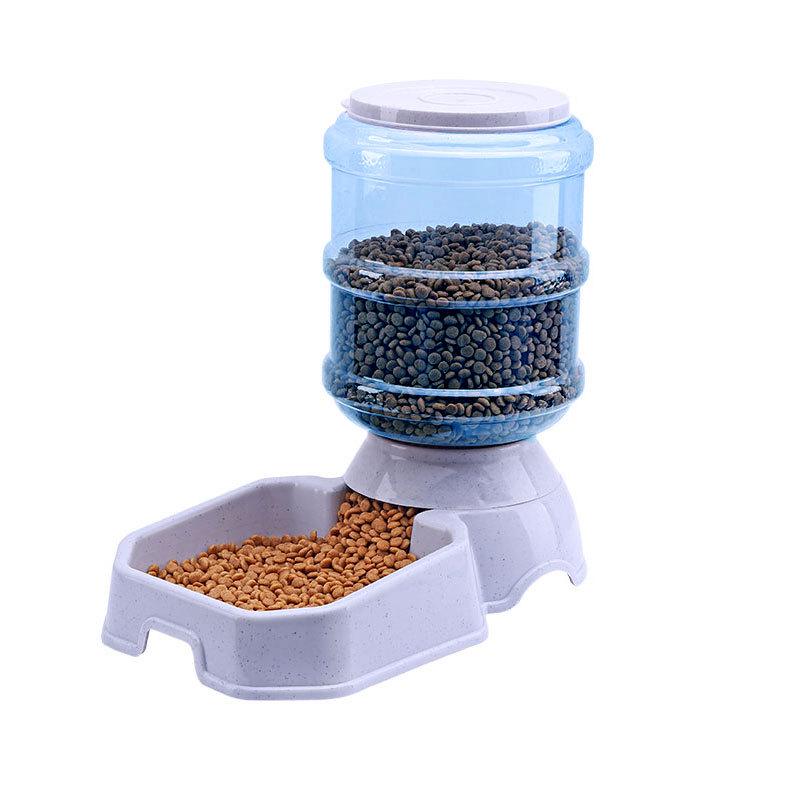 3.8L Anti-slip Automatic Pet Water & Food Feeder Bowl for Cats & Dogs
