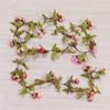 Flowers Artificial 42 Silk Rose Fake Flower Garland Vine Wedding Party Diy Decor
