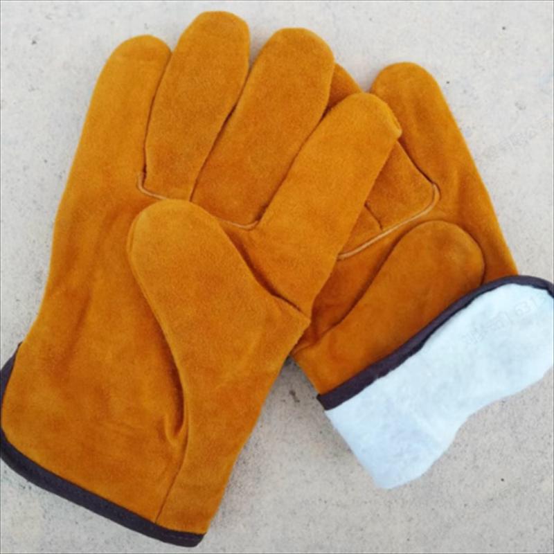 Reinforced Full Cowhide Welding Gloves