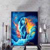 Disney 5D DIY Diamond Painting Lion King Mufasa Soul Illustration Embroidered Mosaic Cross Stitch Home Decor Gift Crafts