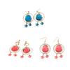 Pack of 2 Sky Earrings Long-time Service Ears Clips Exquisite Mysterious Beauty Attractive Unique Design Great Quality Ear Stud
