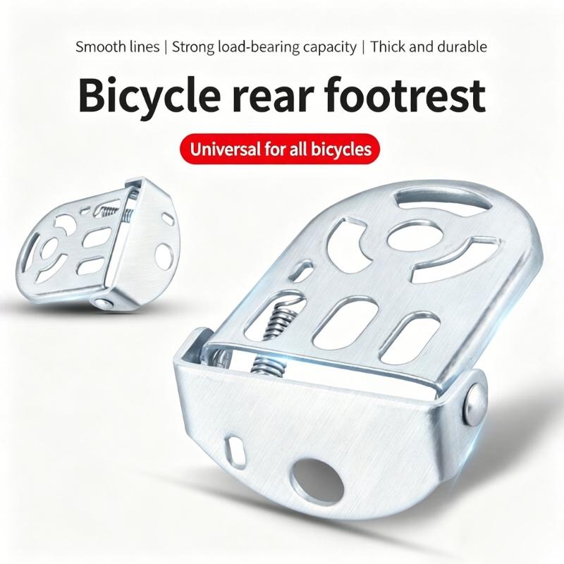 2lots Universals Bike Pedals with High Frictions Surfaces Nonslip Cycling Pedals Strong Grip for Enhances Stability