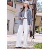 Betu Women's Vintage Plaid Long Sleeve Shirt