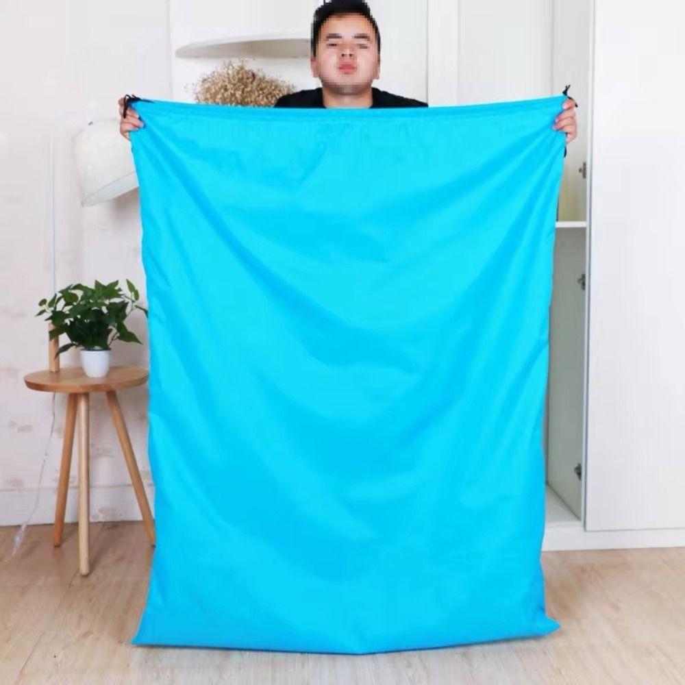 Portable Waterproof Drawstring Sack Large Capacity Super Large Dust Bag Oxford Cloth Reusable Laundry Bags