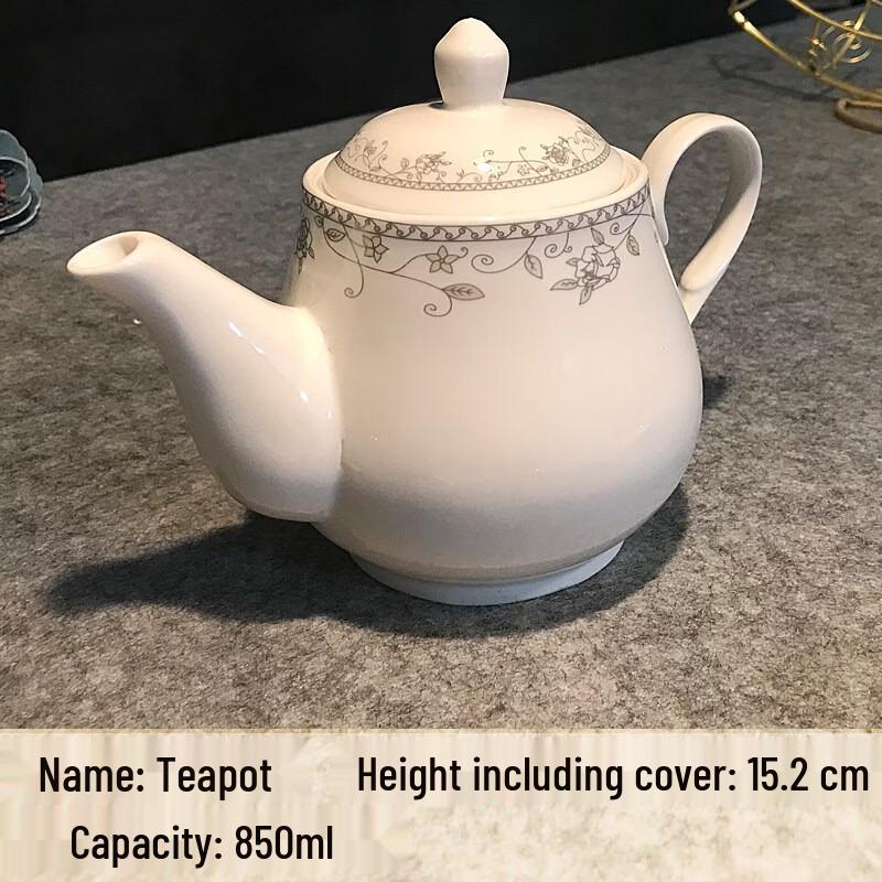Hengsheng Ceramic Hotel Teapot 850ml