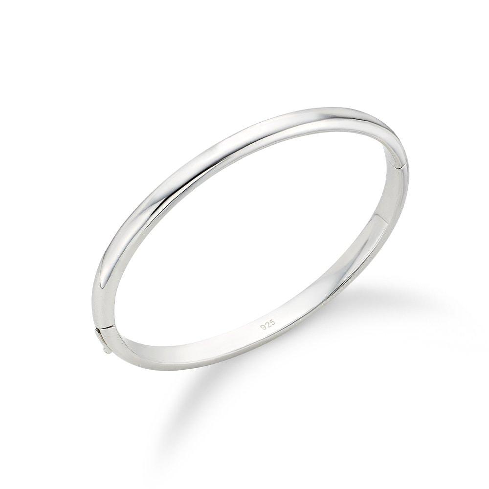 Essence Silver (W) Metal Chunky Bangle Hl4B52438W9