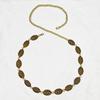 Women Waist Chain Bohemia Style Adjustable Denim Belt Alloy Polished Edge Waist Strap Jewelry Accessories