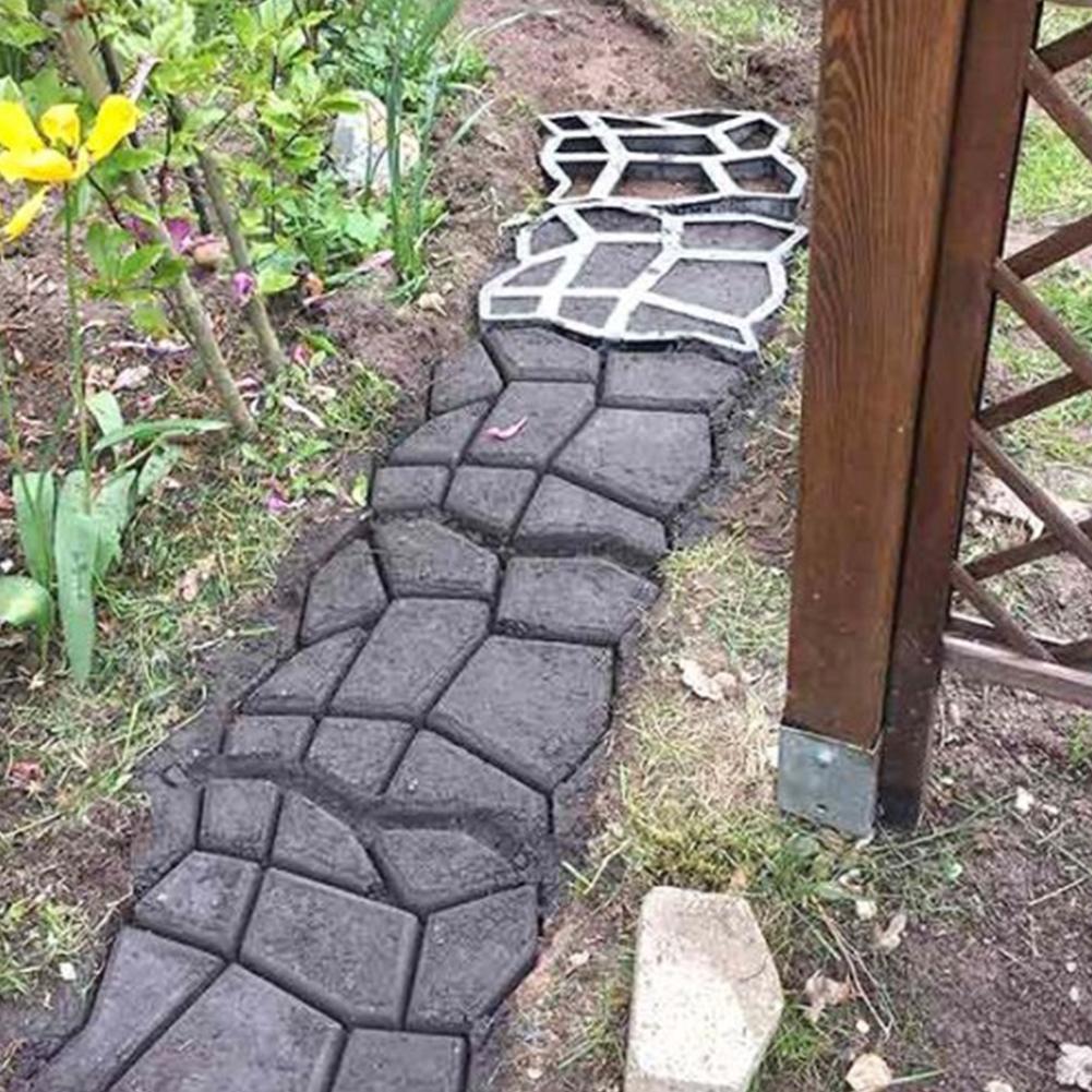 Reusable Path Maker Mold DIY Concrete Brick Mould