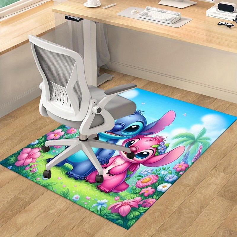 1pc. Cute Stitch & Angel Pink Outdoor Rug for Home Decor, Office Carpet Gift Ideaz0414263