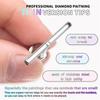 Thin Version Stainless Steel Diamond Painting Tips Kit Designed For Precision For Artwork Applications