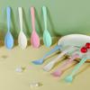 Student Outdoor Portable Three-piece Set of Small Tableware for Children - Fork, Spoon, Chopsticks - Portable Tableware Set