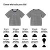 Disney Kids' Pure Cotton Striped Short-Sleeve T-Shirt