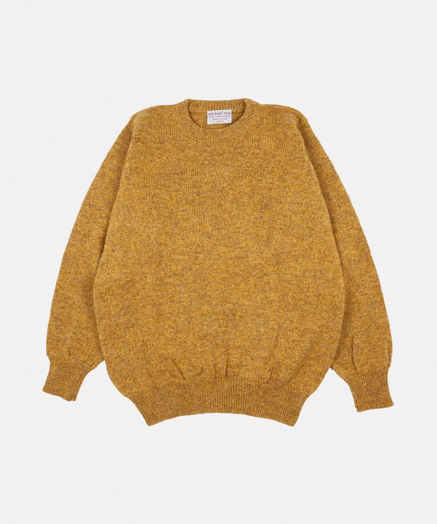 MICHALEROSS Plain Crewneck - Bunt Ochre