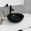 Day and Night - Day and Night Black Tempered Glass Sink 35x12 Cm