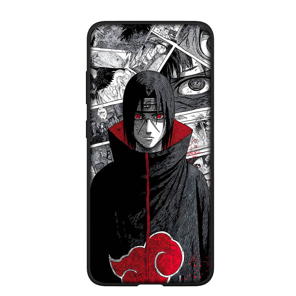 Phone Case for iPhone 17 15 16 Plus Xiaomi Poco X7 X6 F8 F7 C85 C75 C71 Redmi Note 14 12 11 13 Pro Max A4 14C 13C Cute Narutos Uchiha Itachi Akatsuki