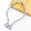 Magnetic Buckle Cube Curtain Tie Rope Accessories
