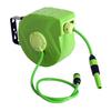 Garden Hose Reel, Automatic Roll-Up, with Spray Gun