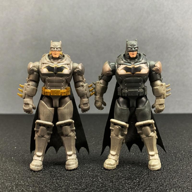 Justice League Batman Action Figure Original 10cm Mini PVC Collection Model Toy Multi Joint Figurine Decoration Boy Fans Gift