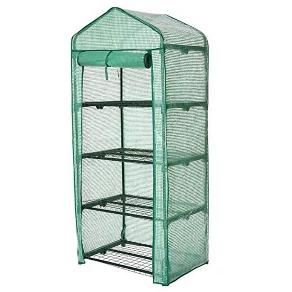 

Портативный чехол для теплицы из ПВХ, складной, устойчивый к старению чехол для теплицы для небольшого цветника, детской комнаты зелёный