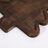 1Pc Christmas Wooden Tray Santa Hat Christmas Tree Shape Candy Snacks Dessert Fruit Tray New Year Christmas Party Supplies