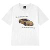 2025 Summer Fashion Tate McRae Sports Car Lyrics Graphic T Shirts Unisex Oversized Short Sleeve T-shirt  Cotton Round Neck Tops