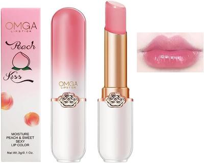 LIANGNISHI Color Changing Temperature Changing Jelly Temperature Moisturizing Lip Peach Lipstick, Lipstick, Lipstick, Changing, Balm,