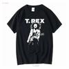Bavlněné Tričko Rex Rextasy Album Marc Bolan Dino Dines Tony Newman vintage Vyprané grafické Ležérní Unisex Pohodlné