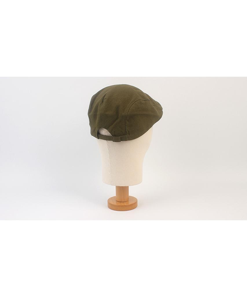 Simple Linen Khaki Hunting Cap Beret