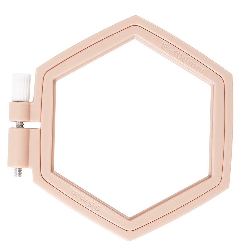 DIY Plastic Embroidery Hoops Cross Stitch Frame Stretch Ring Tool for Needlecraft Sewing Loop Cross Stitching
